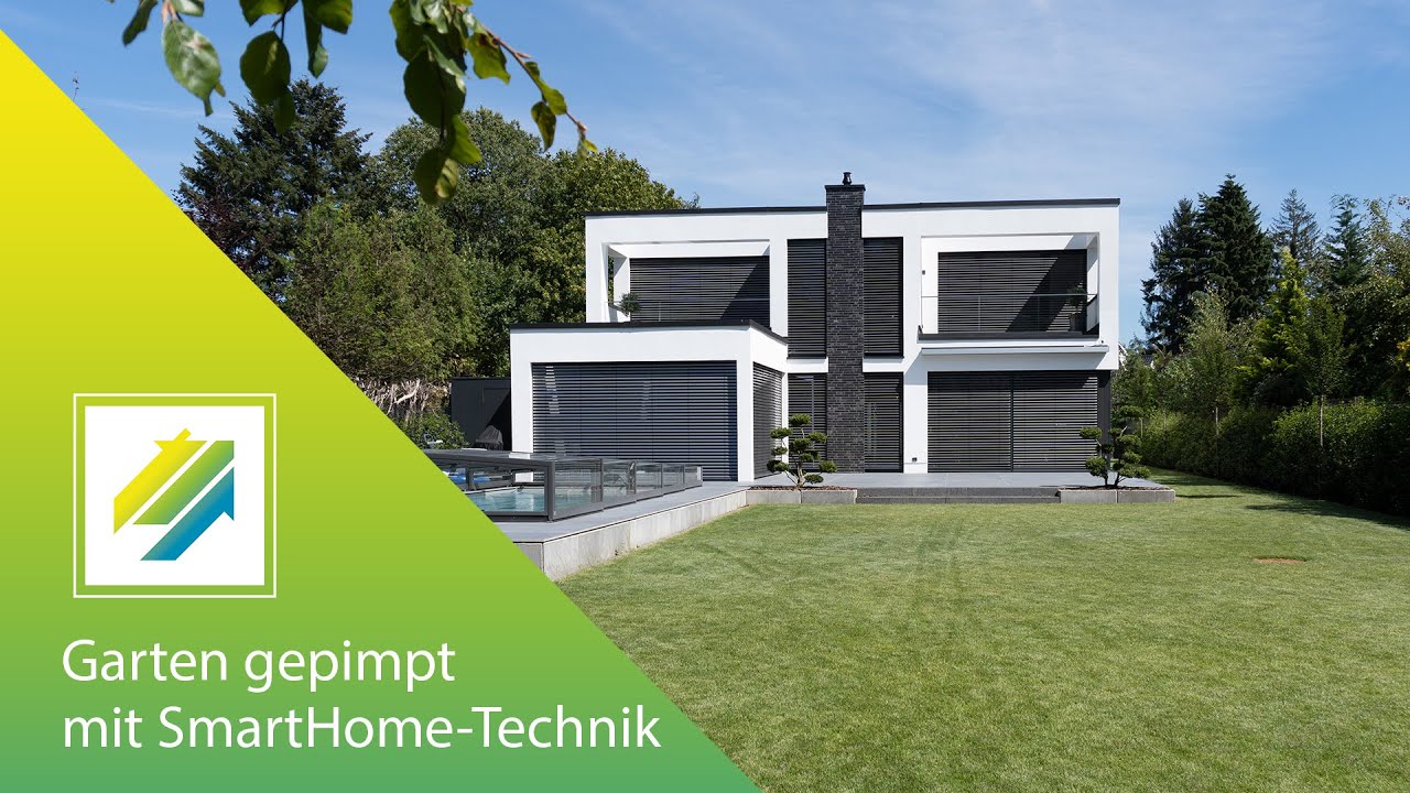 SmartHome Tour im Garten #Gartenbewässerung, Gartenbeleuchtung, Hifi im Garten, Poolroboter