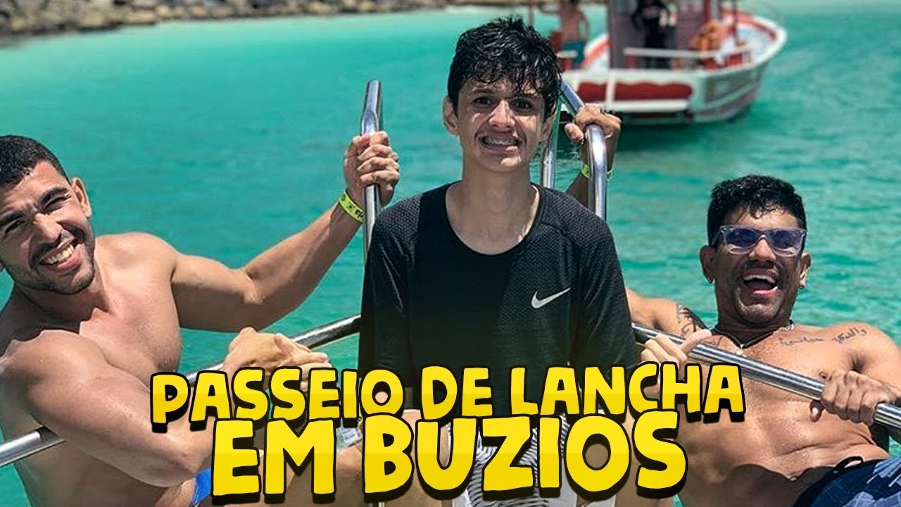 PASSEIO DE LANCHA EM BÚZIOS || VLOG 121