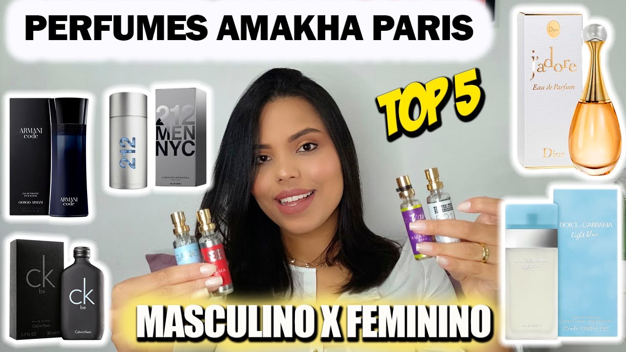 PERFUMES AMAKHA PARIS - MEUS TOP 5 - MELHORES CONTRATIPO - POR DENISE MONTEIRO