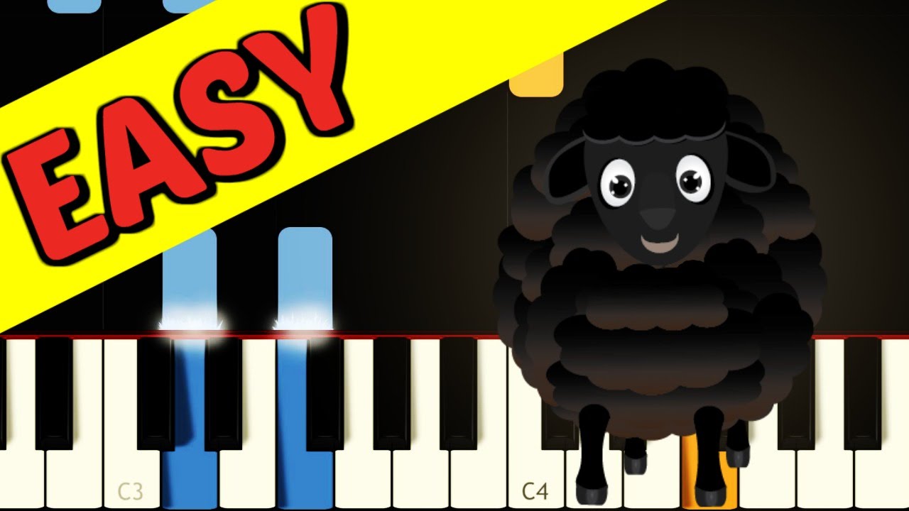 Baa Baa Black Sheep | Nursery Rhymes Collection | Piano