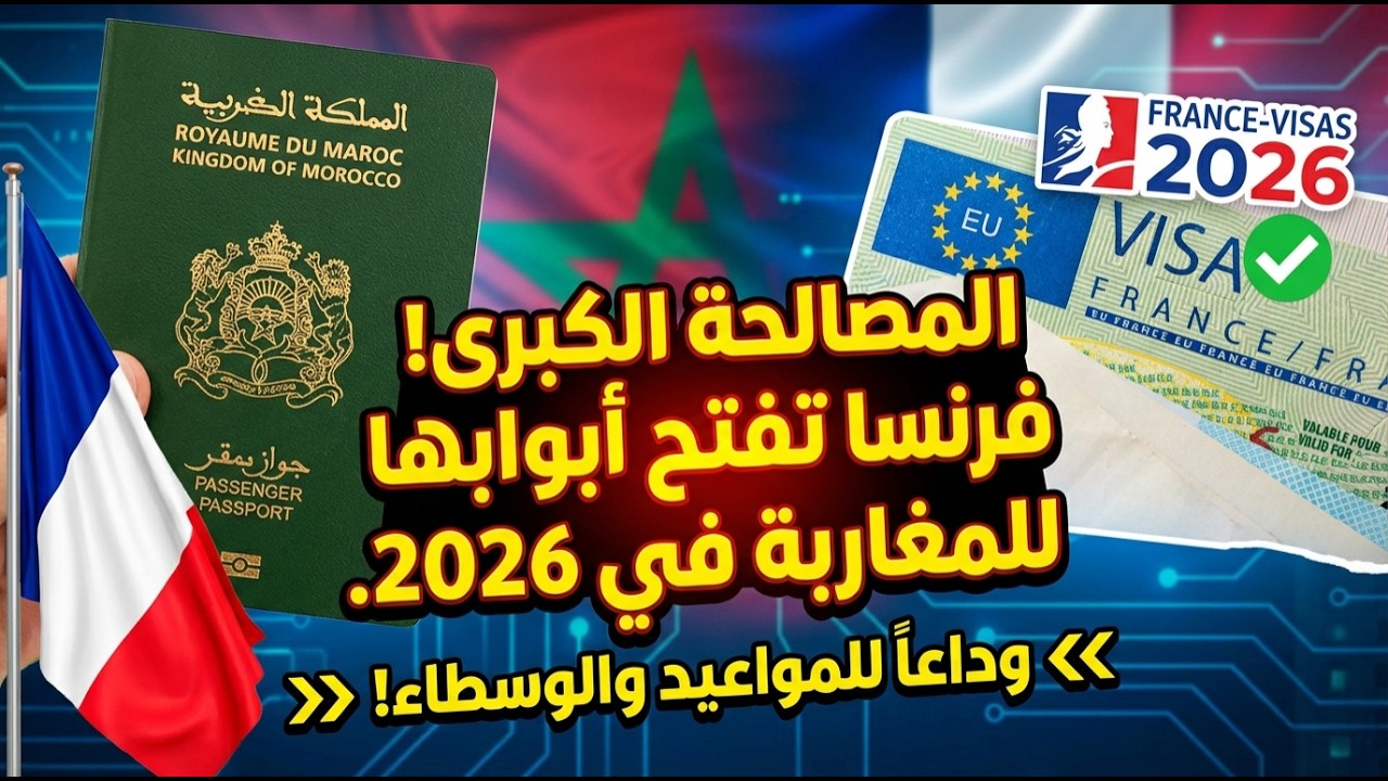 رسمياً: فيزا شنغن رقمية بالكامل للمغاربة! شاهد كيف ستحصل على تأشيرة 5 سنوات بكل سهولة
