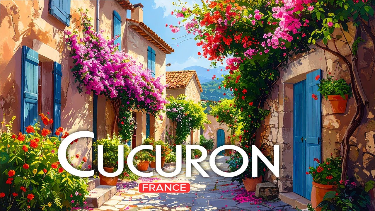 Cucuron | 4k Walking Tour | Provence: As Beautiful as Gordes BUT 1/5th the Crowds! 🇫🇷