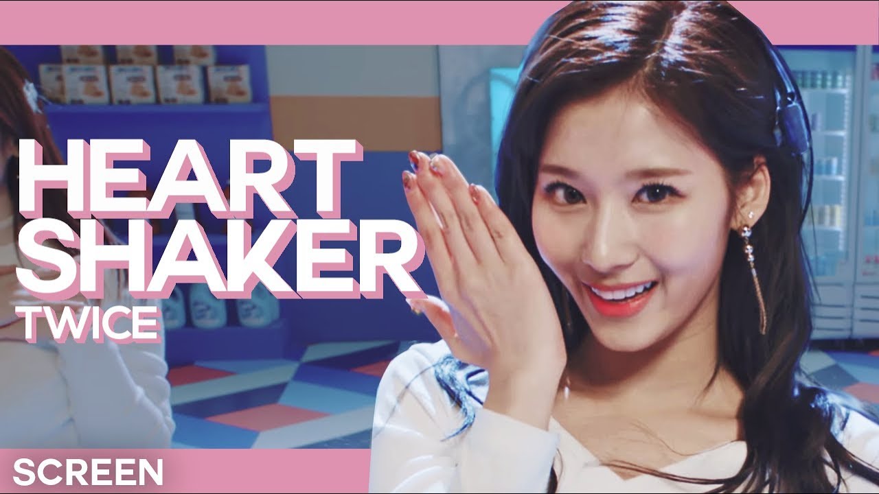 TWICE - Heart Shaker: Screen Time Distribution (RANKING)