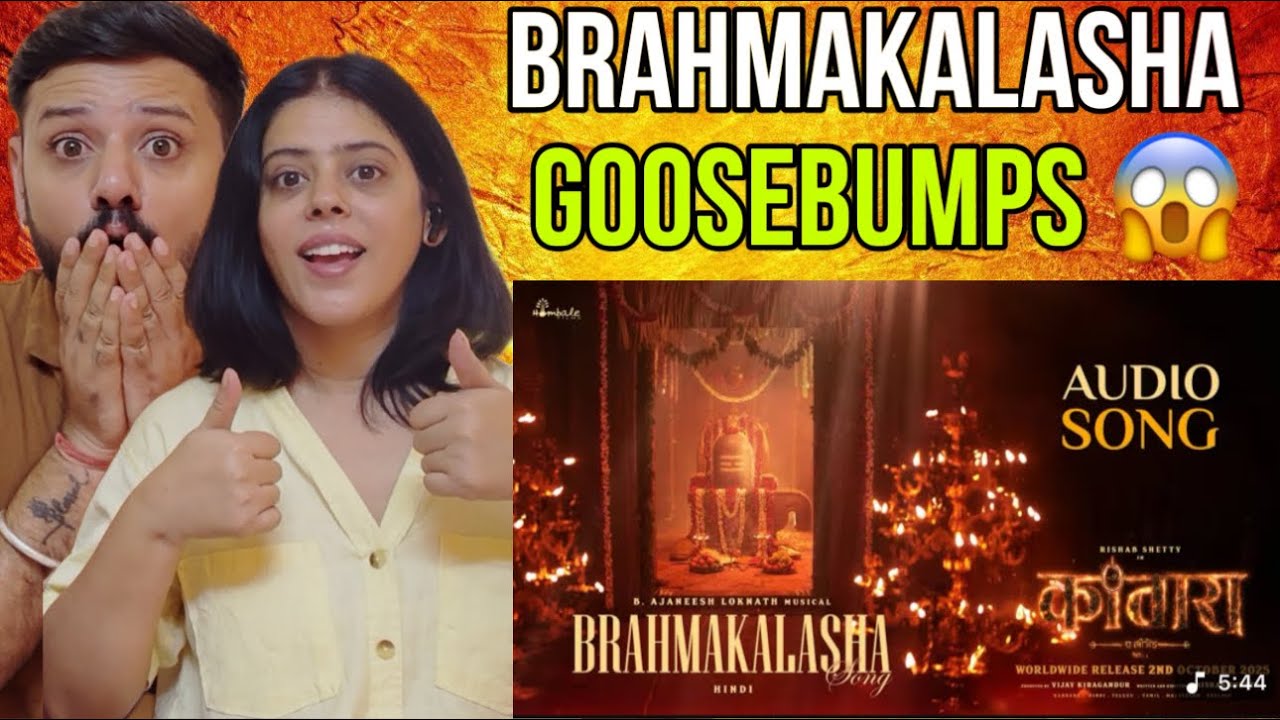 Brahmakalasha Song Reaction - Kantara Chapter 1 | Rishab Shetty | Rukmini Vasanth | Hombale Films