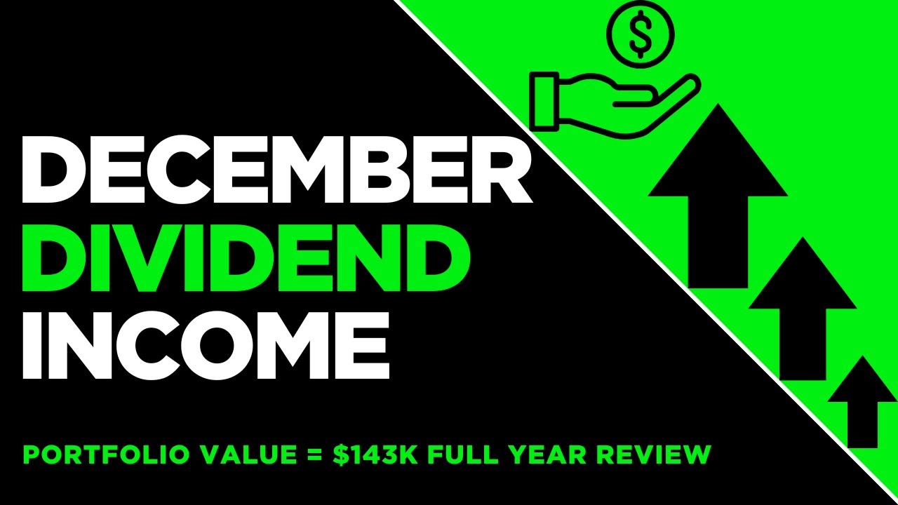 How much dividends did my $143k portfolio pay me in December 2025? Full Year Analysis!