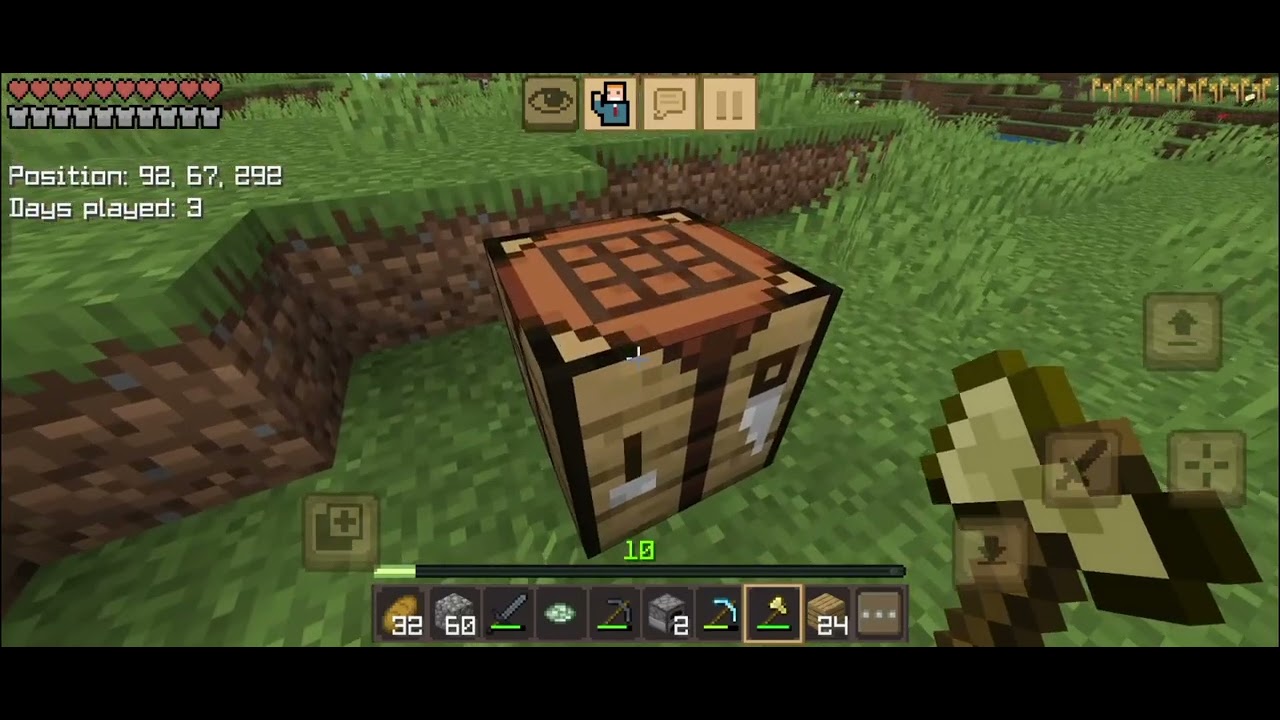 Part 3/100 Days survival Minecraft series with more ores mode 