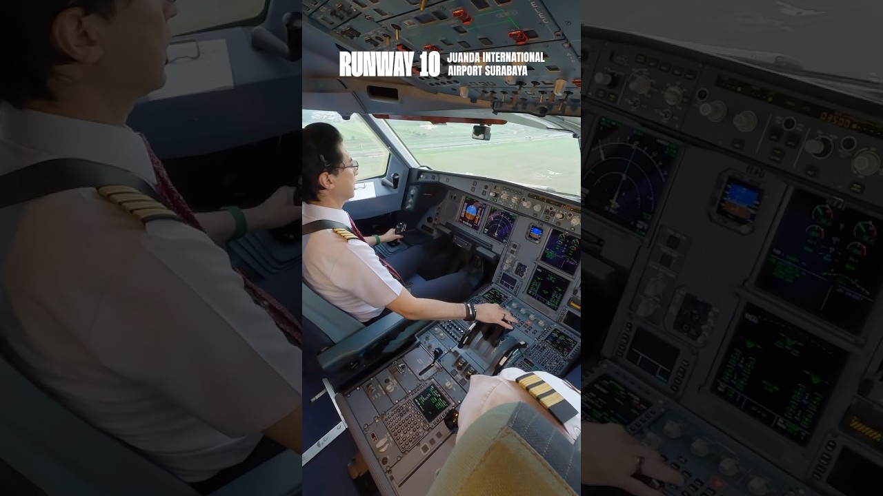 Pilot A330 ląduje ✈️