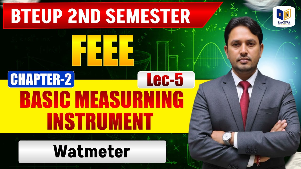 FEEE | Watmeter | Chapter-2 Lec-5 | Explained Simply | BTEUP 2nd Semester