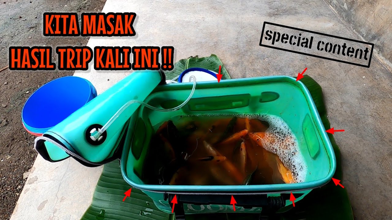 CATCH AND COOK‼️BERBURU IKAN HAMA UNTUK DIMASAK MENJADI LAUK PAUK || mancing red devil NAHOL MANIA