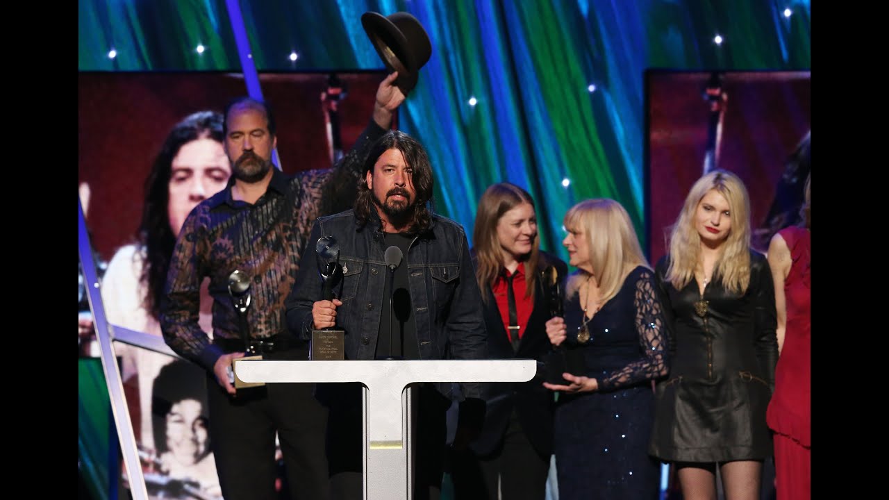 Nirvana Rock - Roll Hall of fame Induction