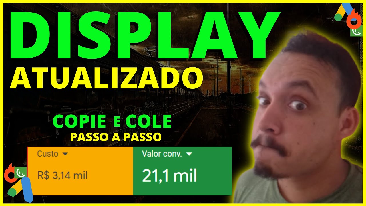 Campanha na REDE de DISPLAY do Google ads para Afiliados Passo a Passo Atualizado 2024