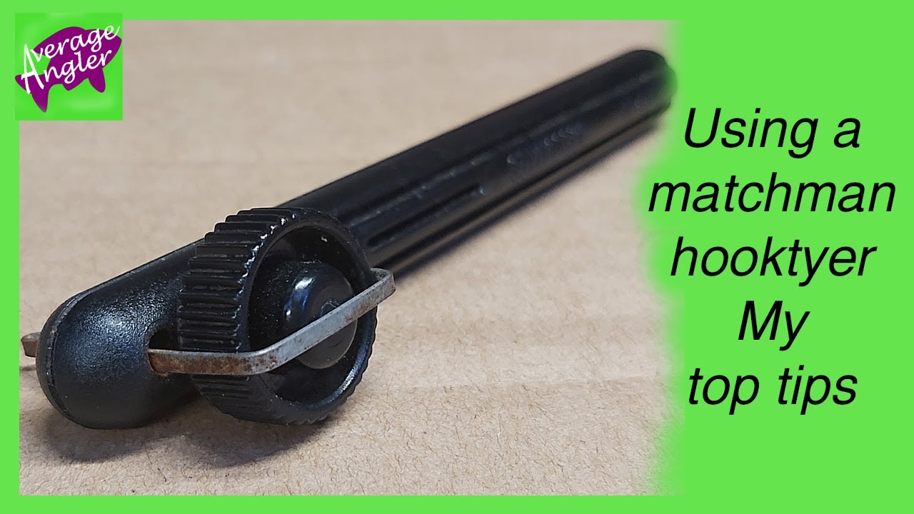 How to tie a spade end hook on. Secrets to getting a good knot every time.