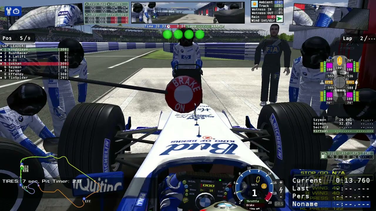 rFactor - F1 CWC - S8 R11 - GB - Silverstone