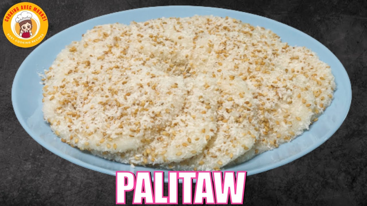 How to Make Palitaw with Grated Coconut | Authentic Filipino Dessert Recipe