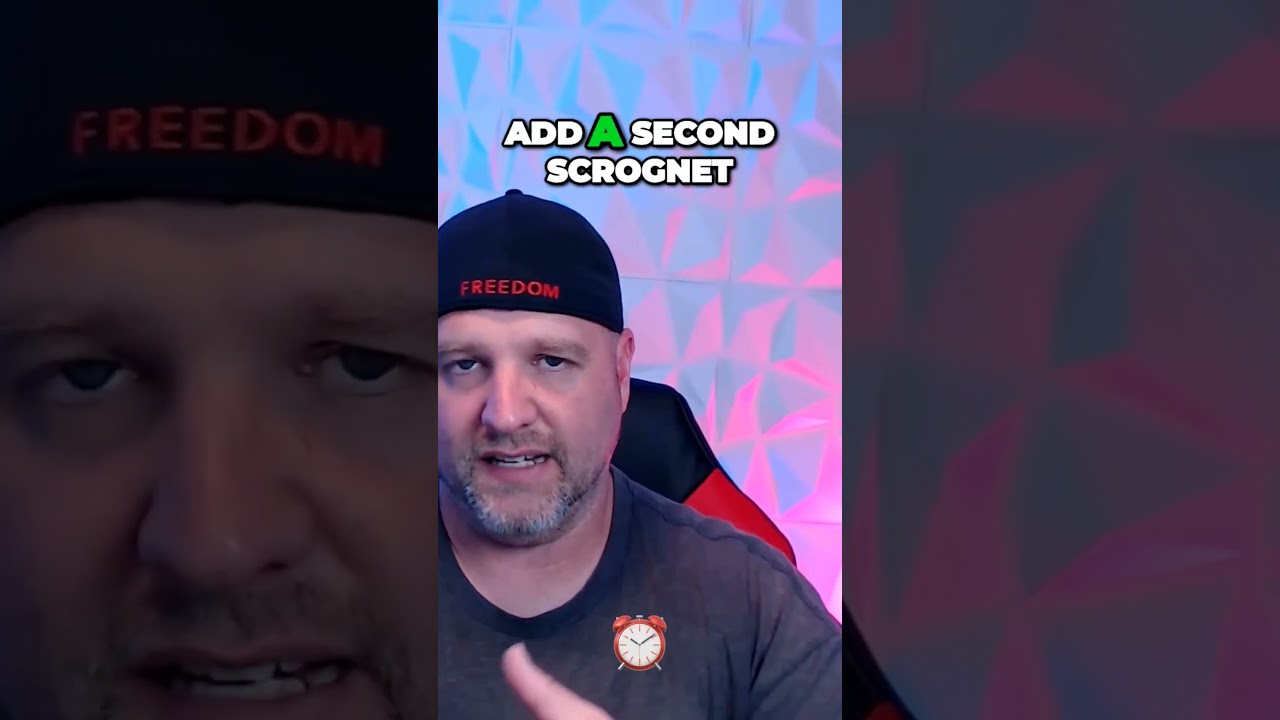 Это вторая сеть Scrog?