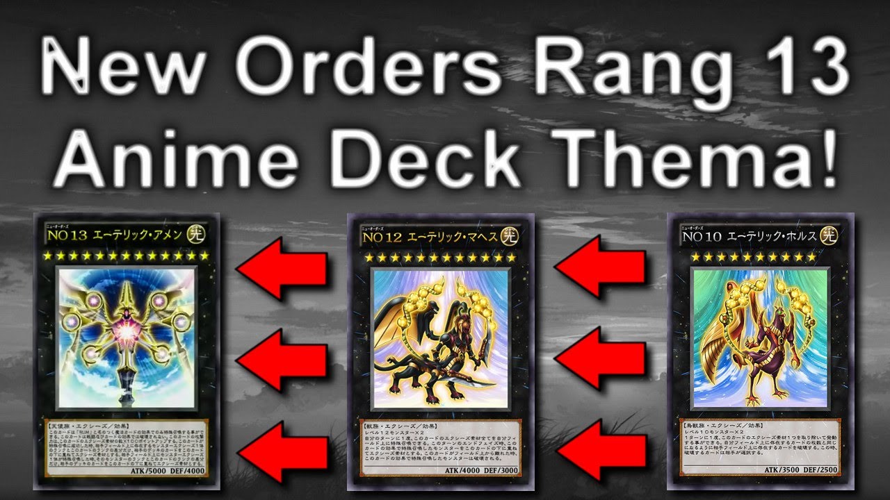 Yu-Gi-Oh! - Das verrückte New Orders Rang 13 Anime Thema!