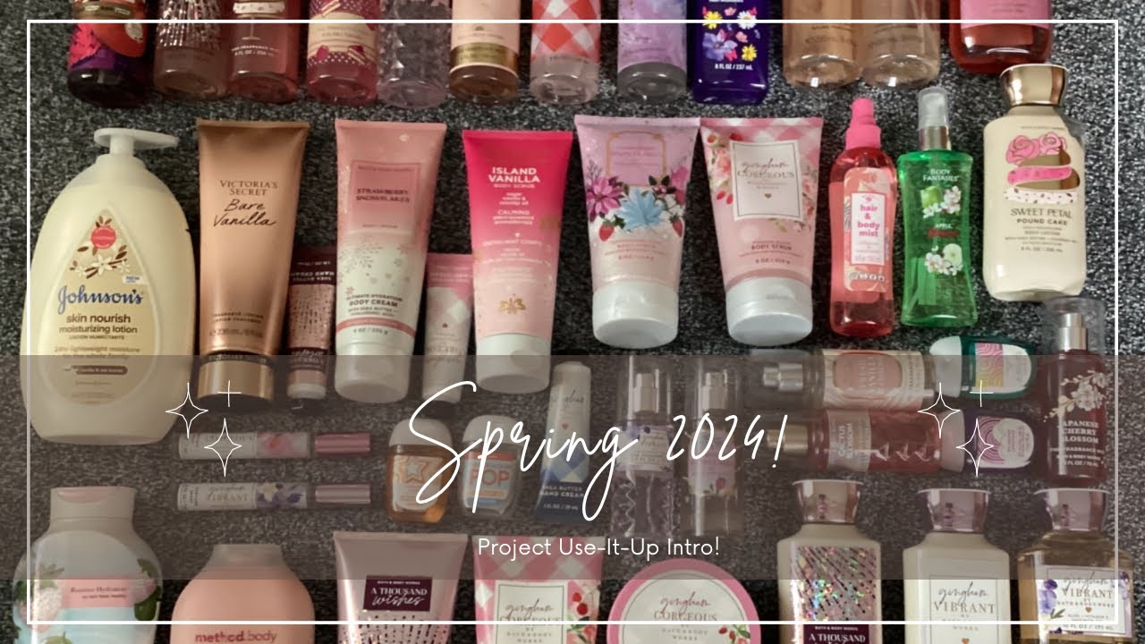 SPRING 2024 PROJECT USE-IT-UP INTRO! All 46 PRODUCTS I want to FINISH this spring!