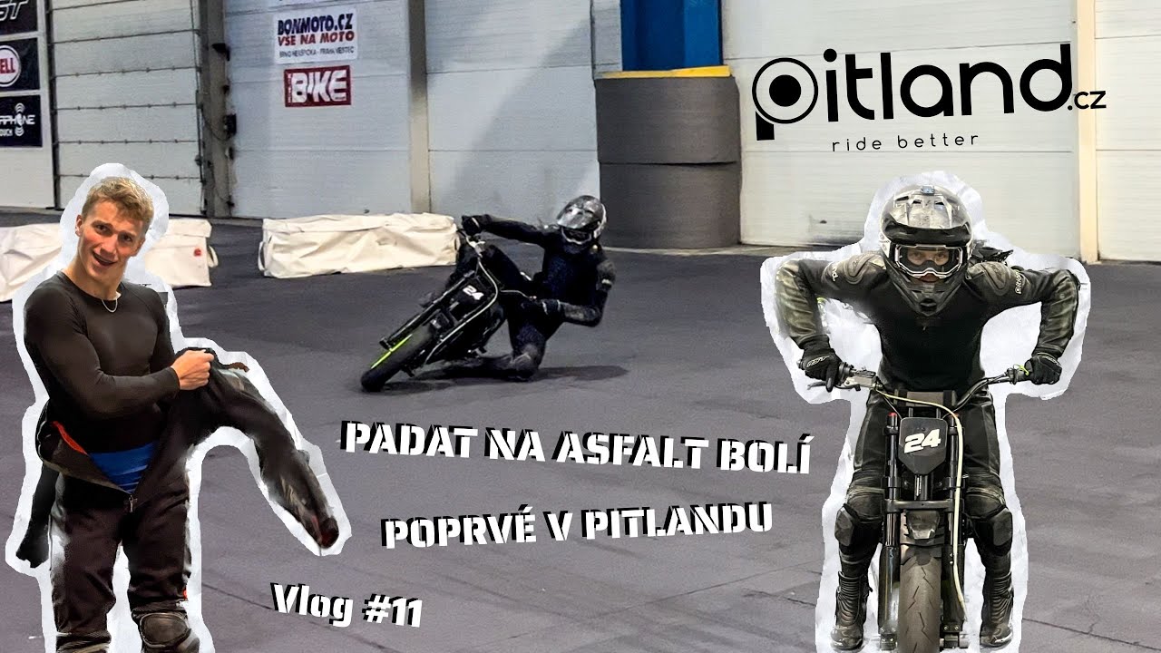 POPRVÉ V PITLANDU | PADAT NA ASFALT BOLÍ | Vlog #11