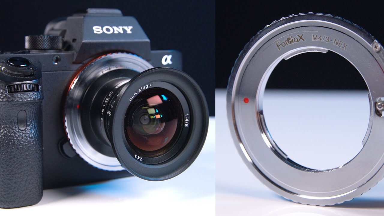 Micro 4/3 Lenses on a Sony Camera with Clear Image Zoom: Micro 4/3 to Sony E-mount Adapter