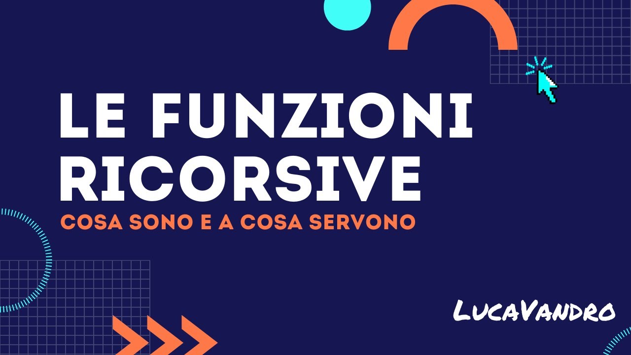 Le funzioni ricorsive