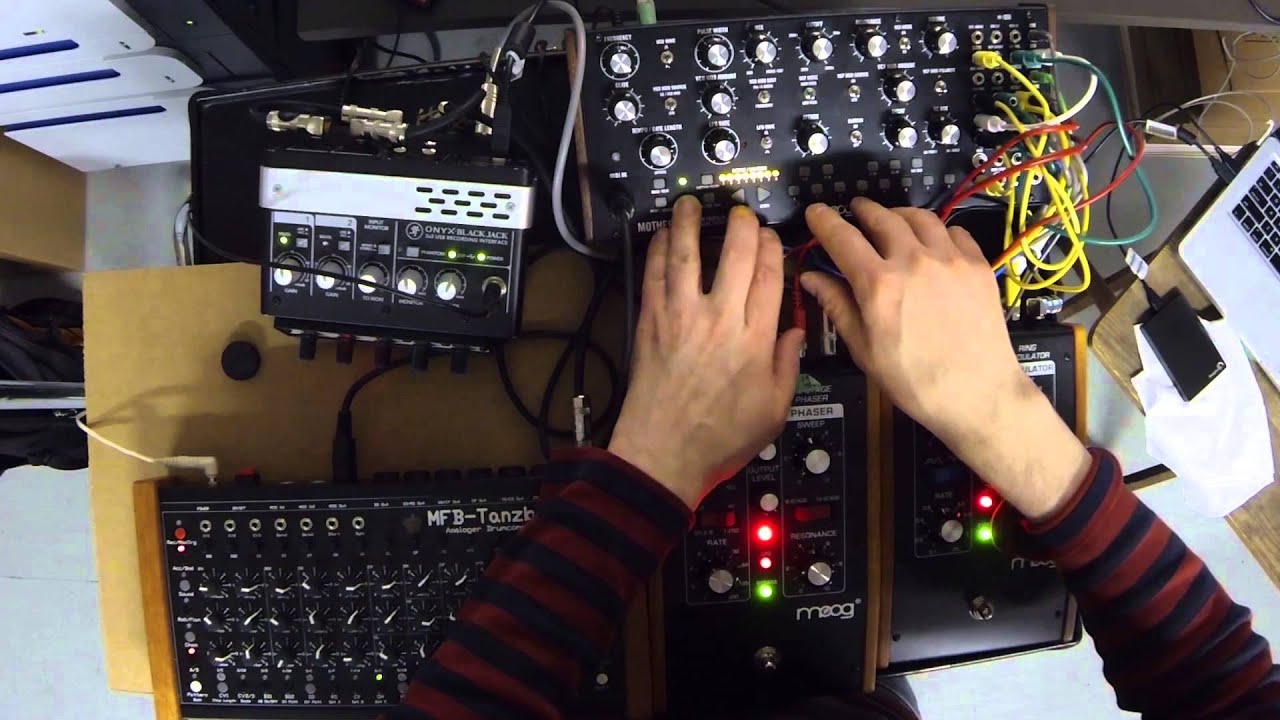 Moog Mother 32 and MFB Tanzbär