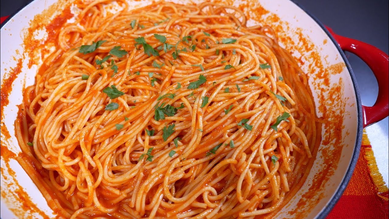 Espagueti Mexicano - Receta de Pasta R&aacute;pida - Mi Cocina R&aacute;pida