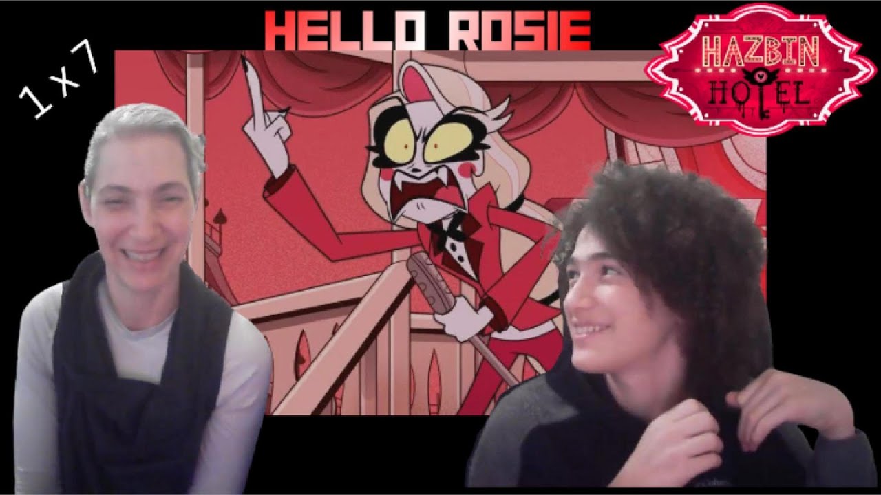 *mom reacts* Hazbin hotel, Season 1 Episode 7: Hello Rosie (reaction)