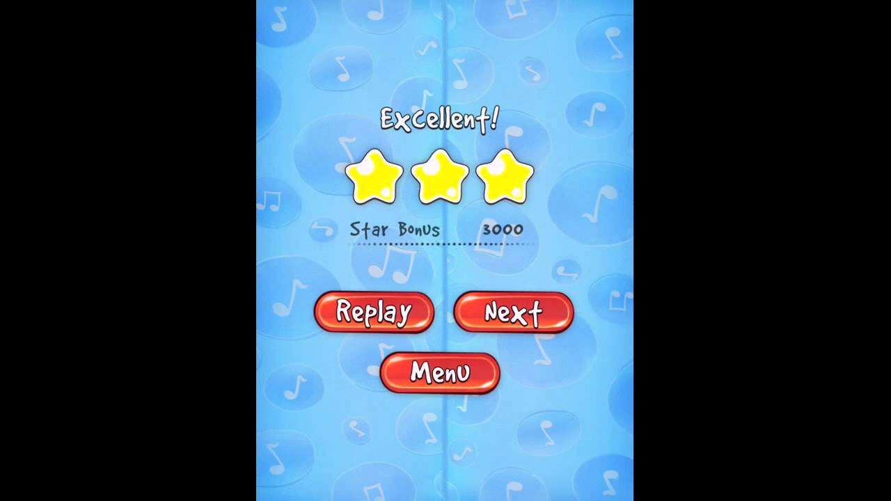 Cut The Rope Level 11: DJ Box 3 Stars Full Walkthrough