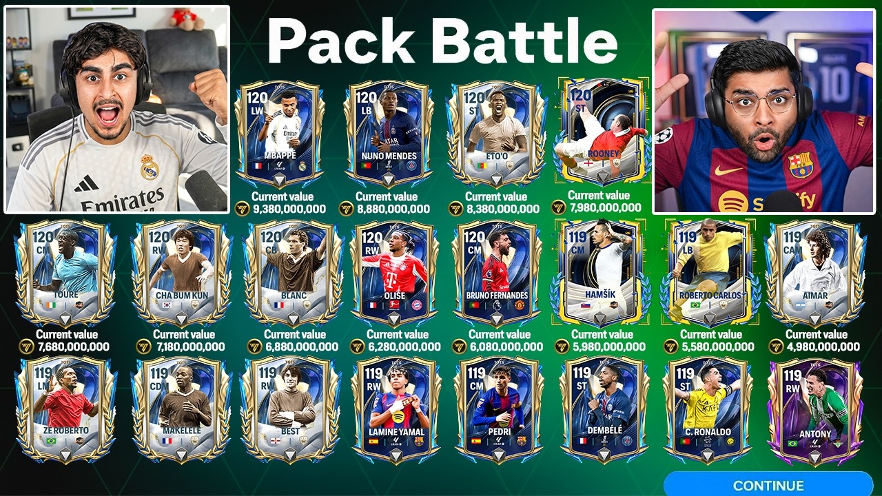 50,000 vs 50,000 FC Points Pack Opening!