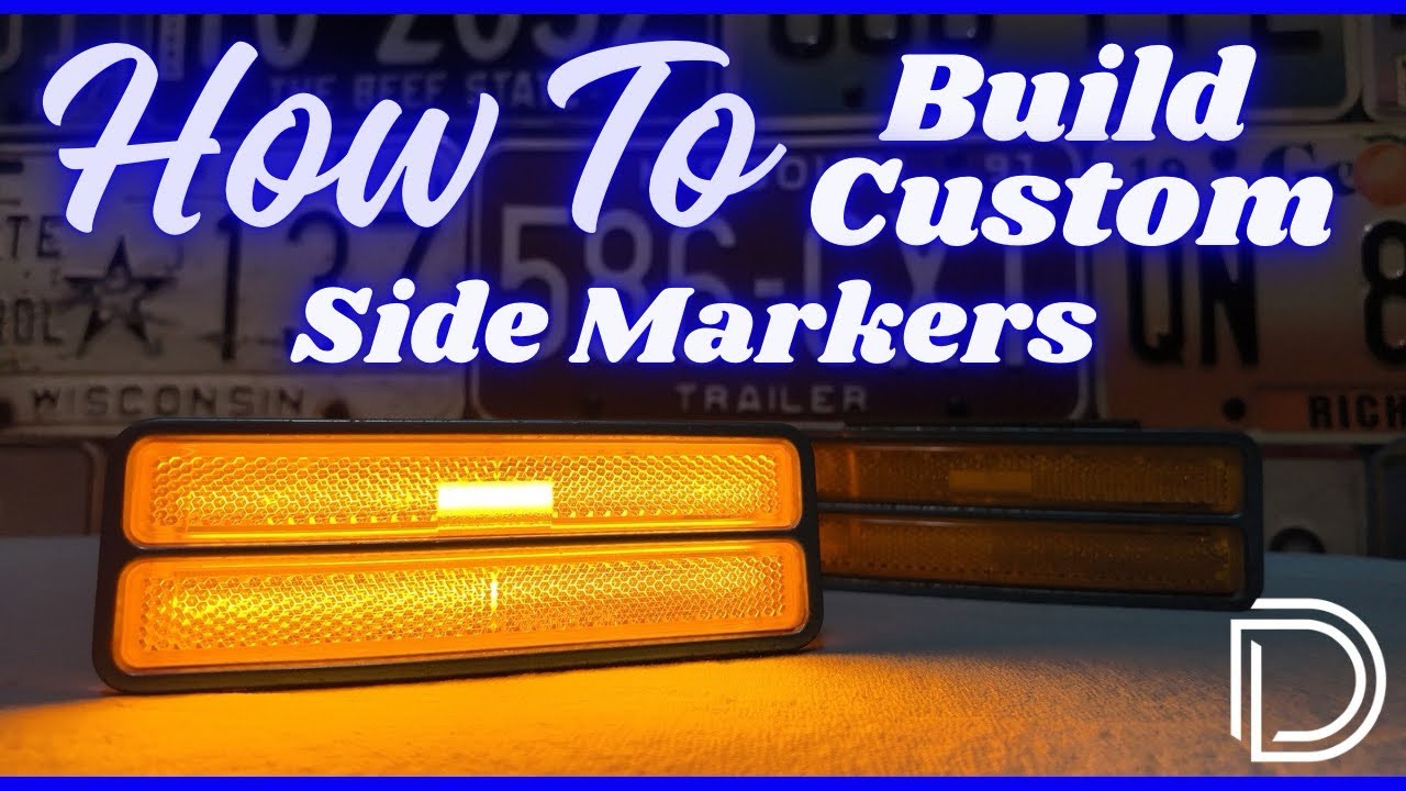 Custom LED Side Markers for 1978-81 Camaros!