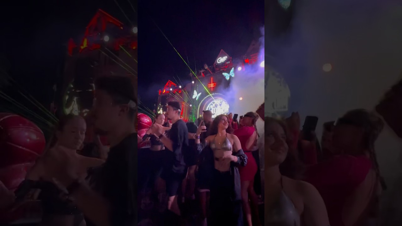 Cyprus Techno Nightlife 2023🔥 #cyprus #techno #musicfestival #raveparty