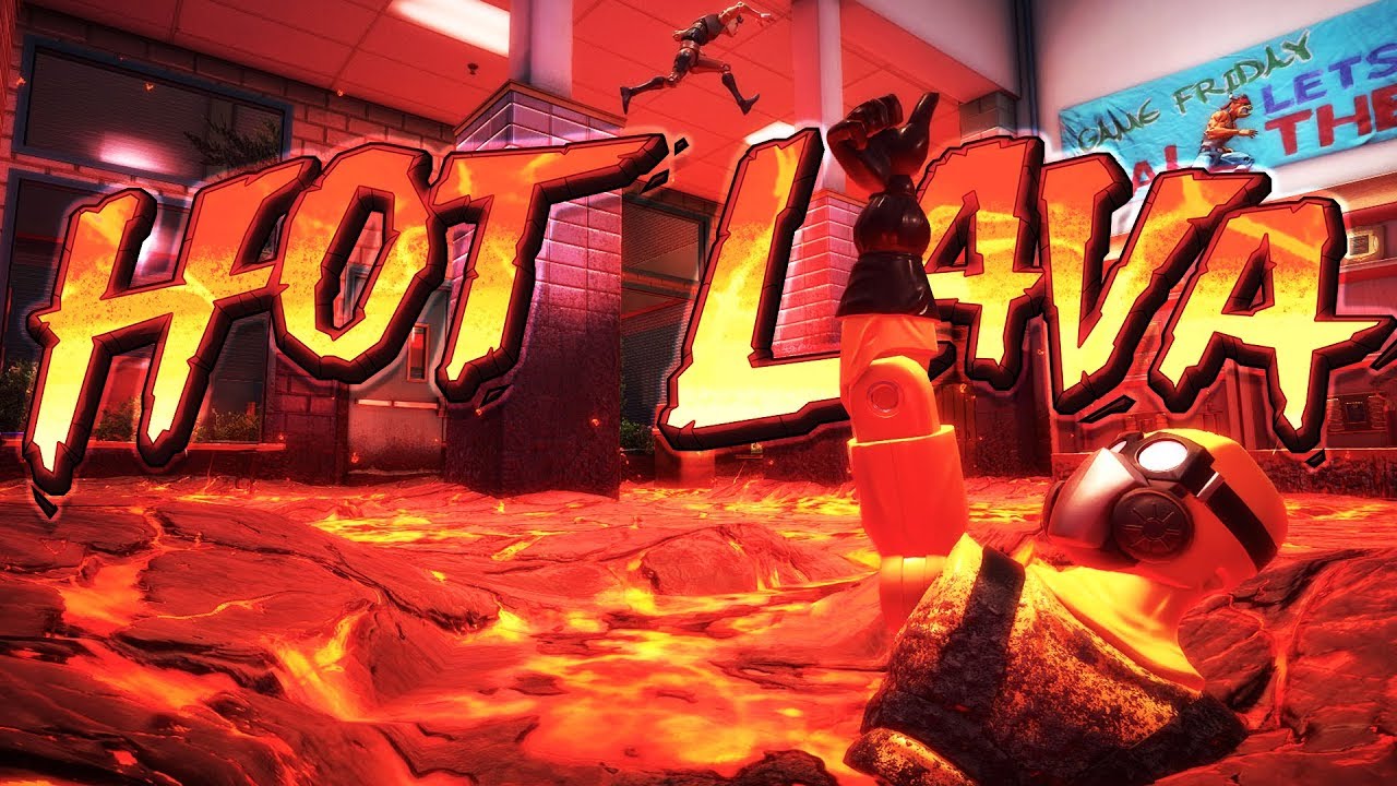 Hot Lava - Parkour Speed Running Craziness! - The Floor Is Lava - Hot Lava Gameplay