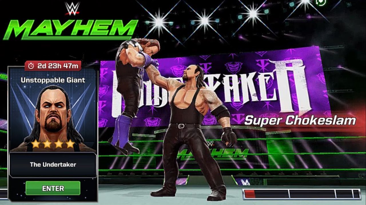 WWE MAYHEM - UNSTOPPABLE GIANT (UNDERTAKER EVENT) GAMEPLAY - #4