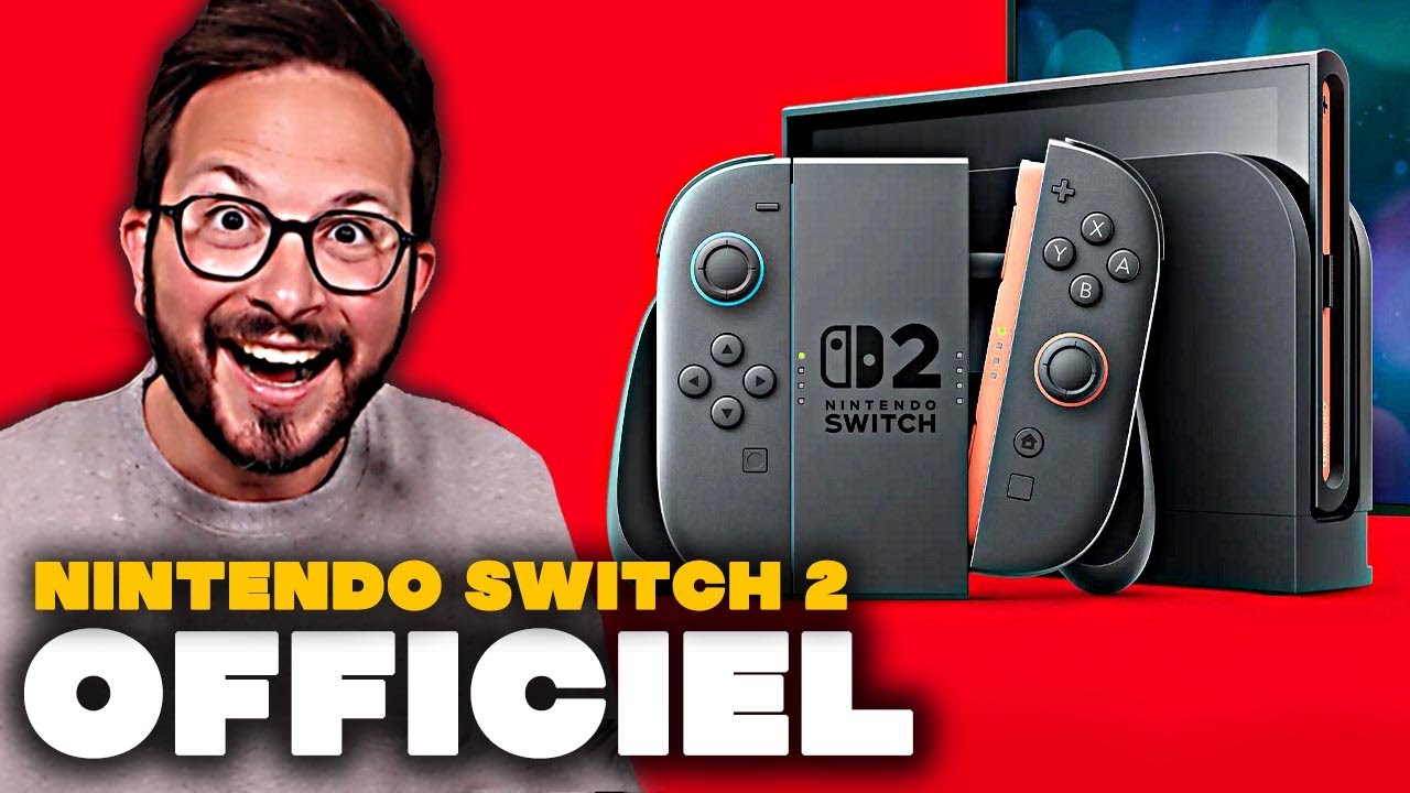 NINTENDO SWITCH 2 : C'EST OFFICIEL 😍 Nintendo dévoile sa NOUVELLE CONSOLE 🚨 BREAKING NEWS 🚨