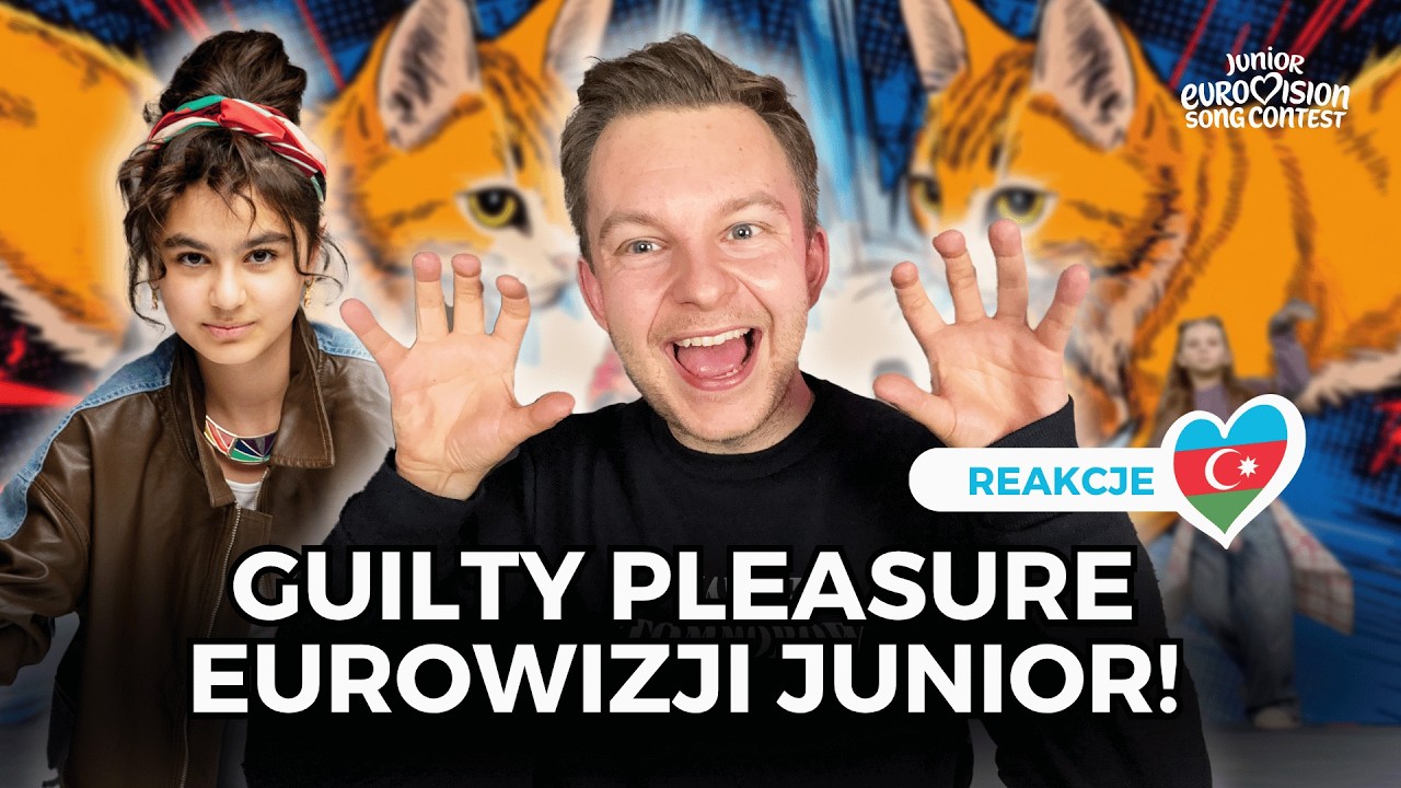 EUROWIZJA JUNIOR 2025: AZERBEJDŻAN 🇦🇿 | Yağmur - Miau Miau | REAKCJE
