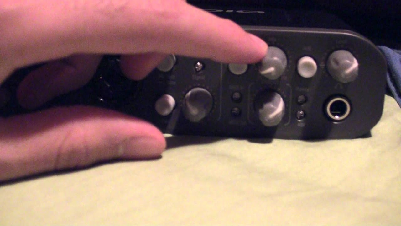 demo m-audio fast track pro