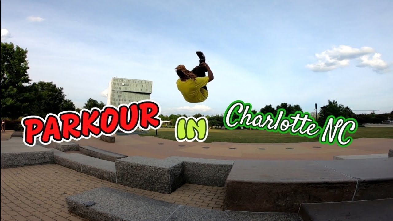 Parkour In Charlotte NC w/ Montre Livingston