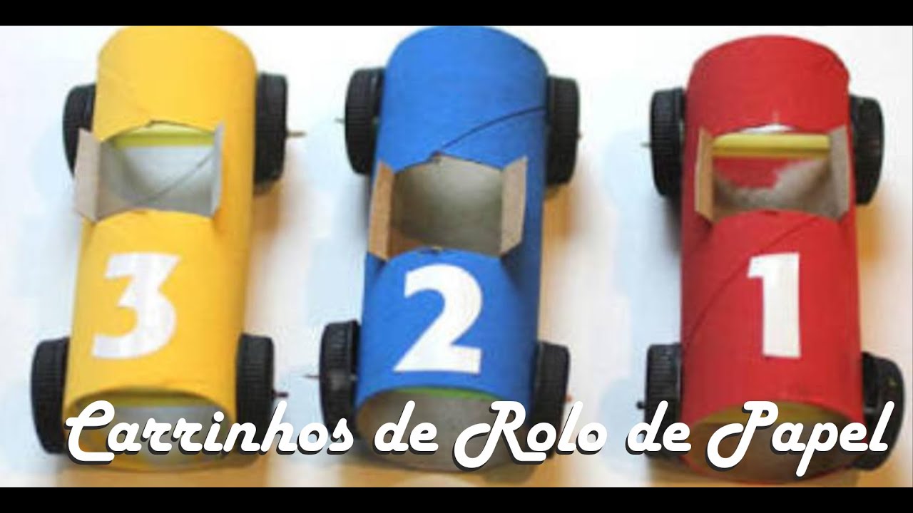 Carrinho de Rolo de Papel