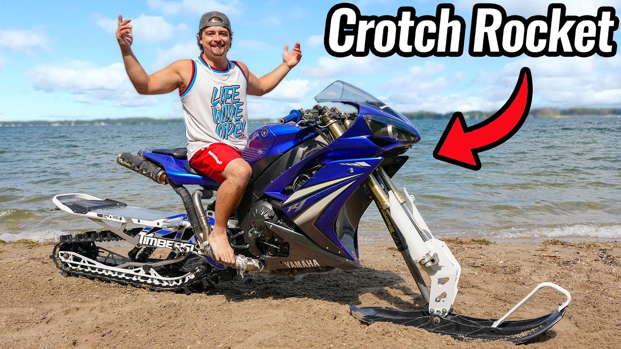 Ракета-прогулка по воде Crotch Rocket!