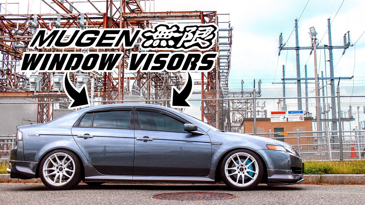 New! MUGEN Window Visors for the Acura TL