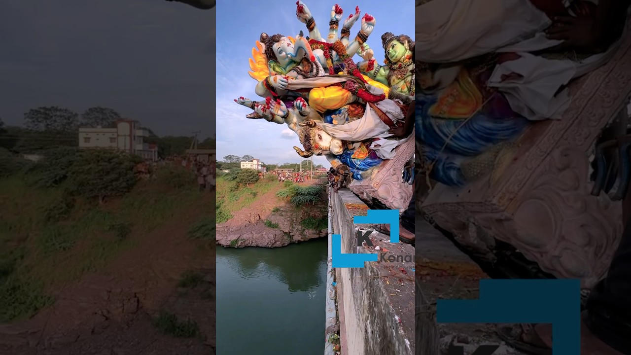 Kurnool Atmakur Ganesh Nimajjanam #shorts  | #ganeshvisarjan #ganeshnimajjanam #ytshorts