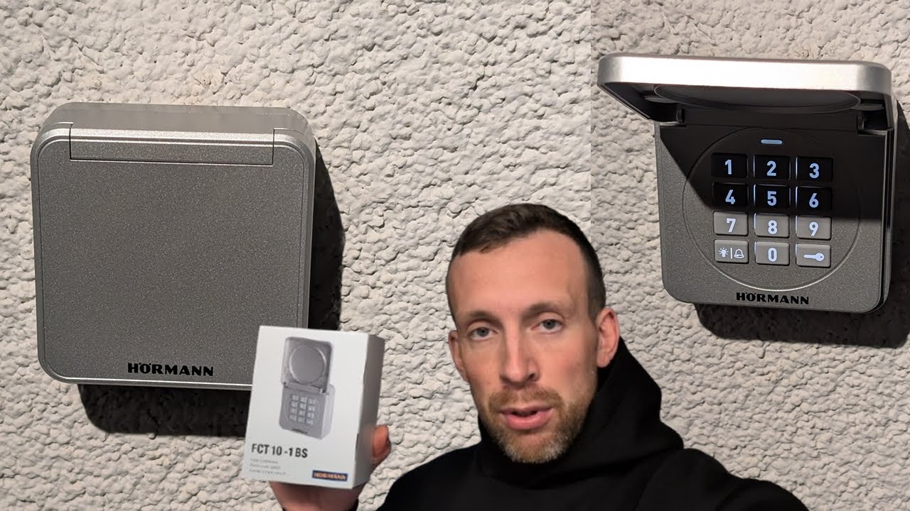 Hörmann Funk-Codetaster FCT 10-1 BS anlernen am ProMatic3 Garagentor