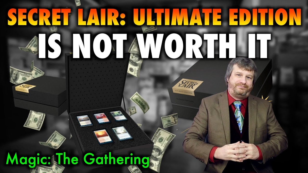 Secret Lair Ultimate Edition Is Not Worth It - A Magic: The Gathering Product Review