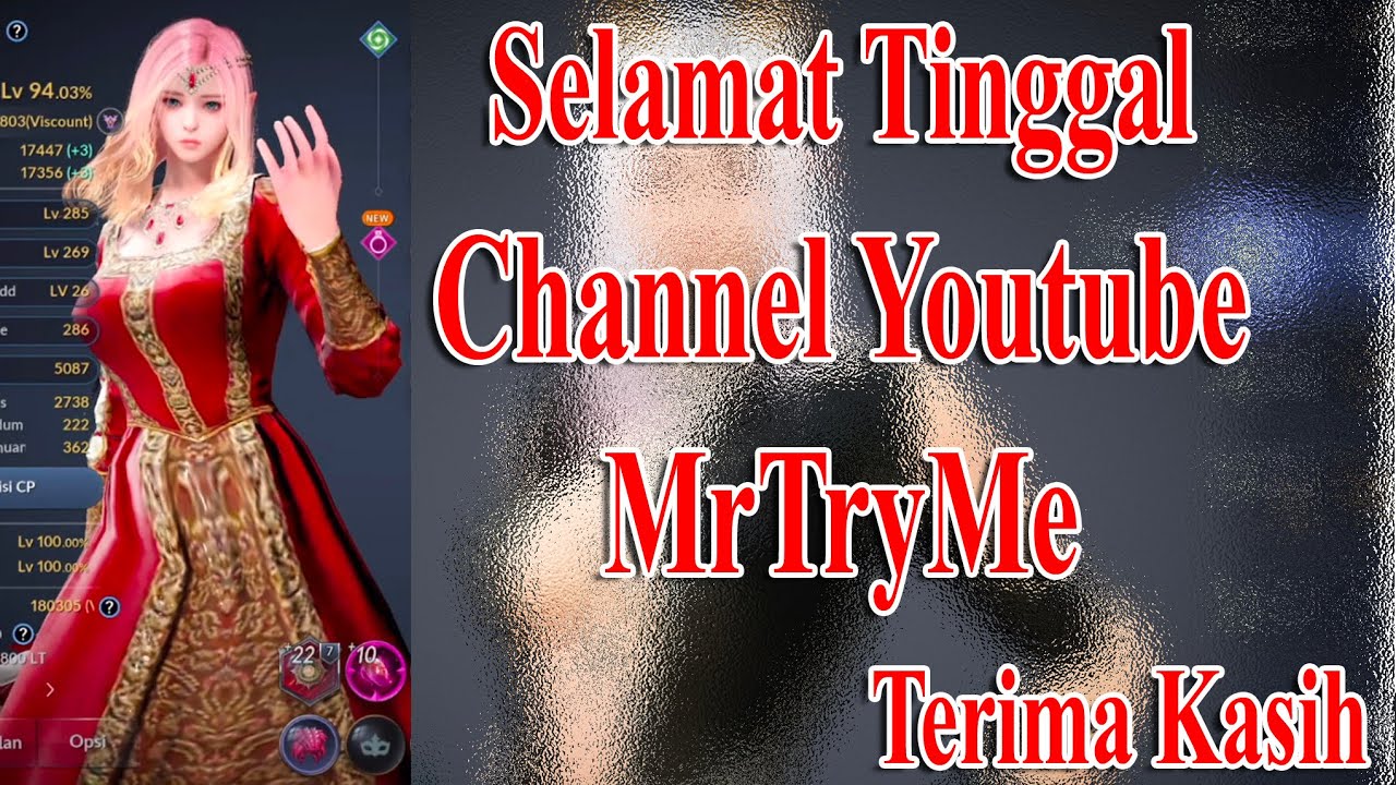 Channel YT MrTryme Mohon ijin Mengundurkan diri. Terima Kasih