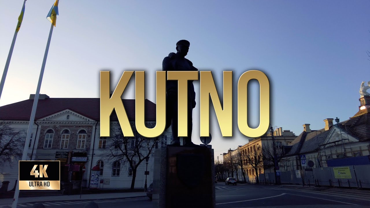 Kutno | 2022 | Spacer po Kutnie | Binaural Audio 🎧 [4k]