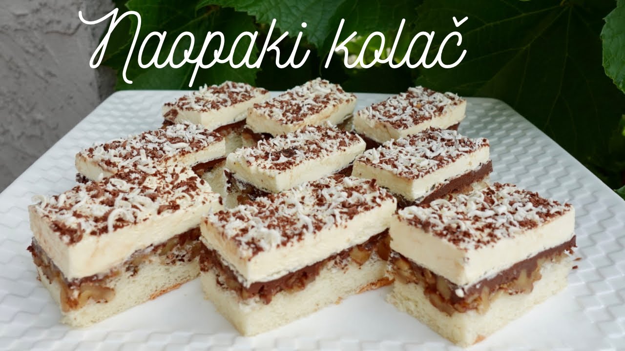 NAOPAKI KOLAČ, POSLASTICA  BEZ MANE