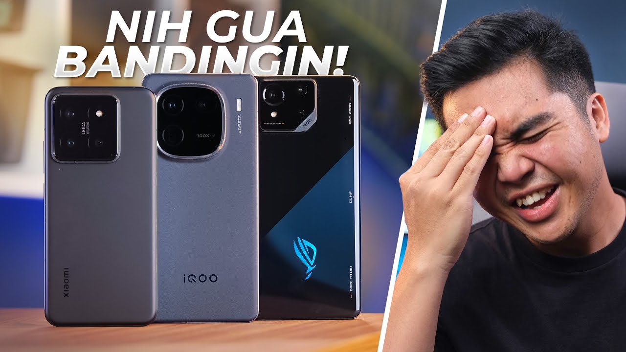 UDAH JELAS NI MANA YANG PALING BAGUS | Xiaomi 14 x iQOO 12 x ROG Phone8