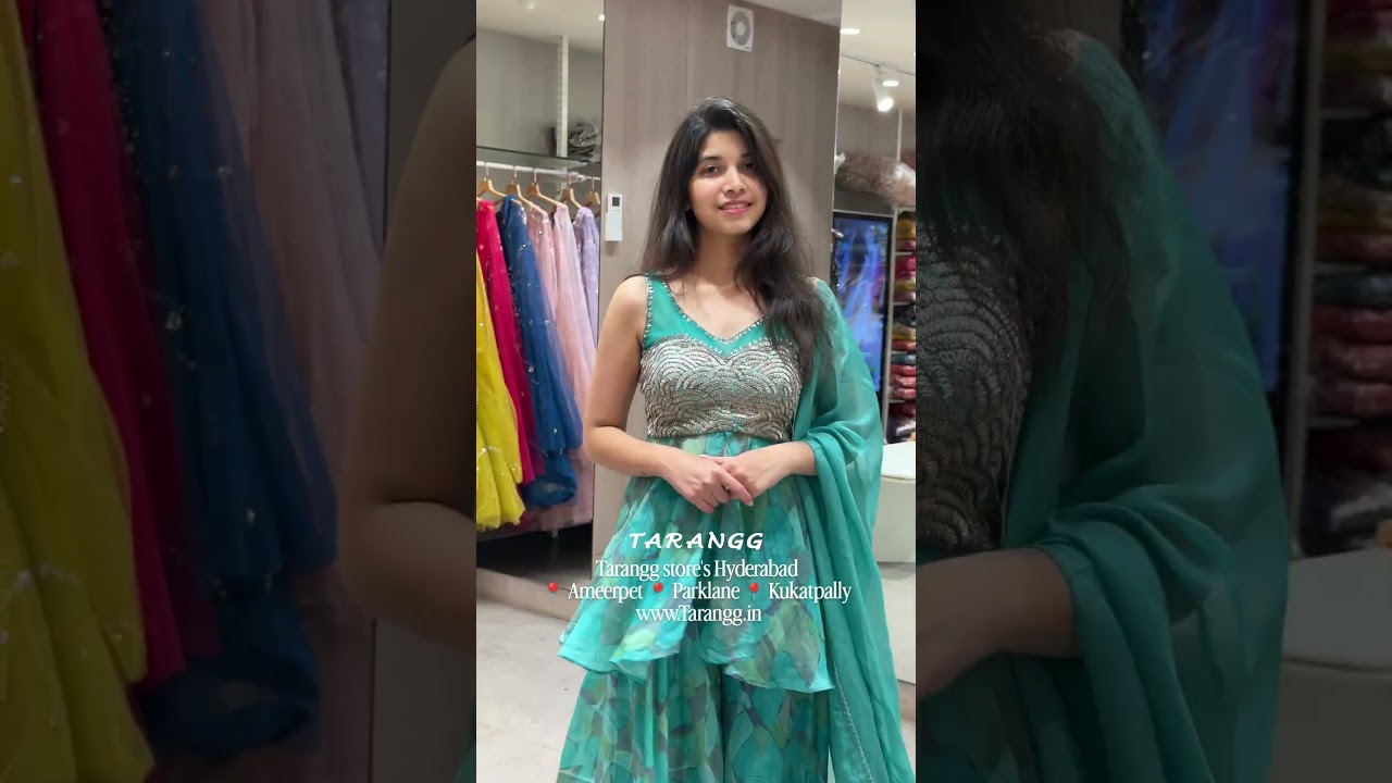 😨Indian outfit ideas in Budget at Tarangg❤️ Hyderabad WhatsApp +91 73969 78275 😍Insta @tarangg.in