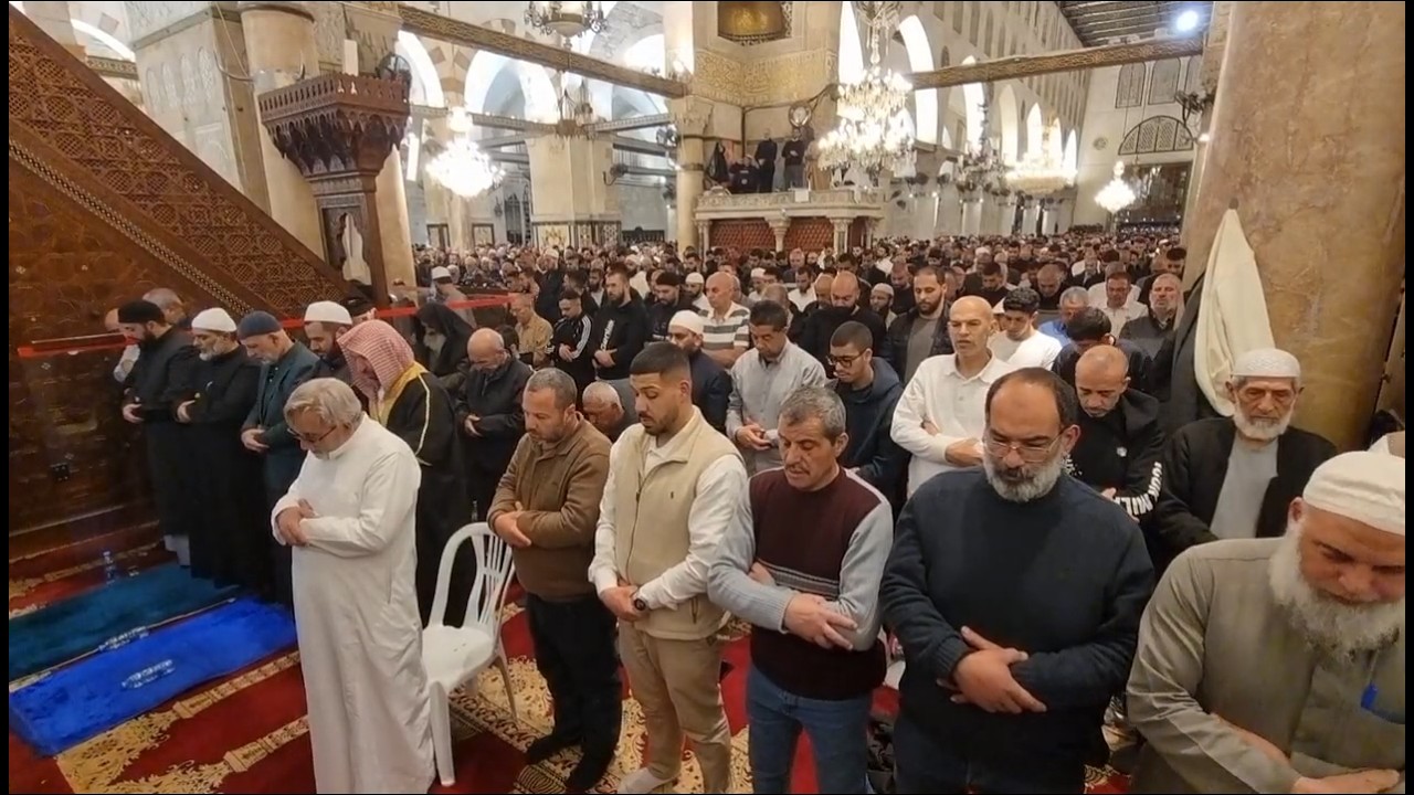 Live Broadcast AL-AQSA | صلاة التراويح ليلة 4 رمضان من المسجد الاقصى المبارك | Live AL-AQSA