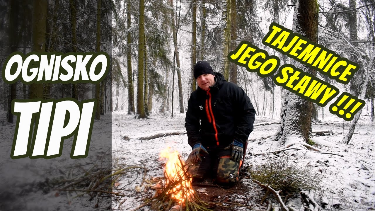 Ognisko Tipi Budowa I Zastosowanie W Bushcraft-cie i Survivalu